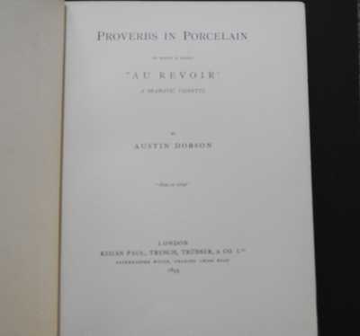 PROVERBS