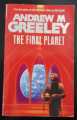 THE FINAL PLANET ANDREW M. GREELY 1989 LEGEND 1st EDITION PAPERBACK