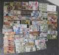WORLD BANKNOTES x 80 PIECES JOB LOT