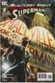 Superman #1 October 2009 Blackest Night High Grade