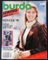 BURDA SEWING MADE EASY WINTER #4 1990 WITH UNUSED PATTERNS