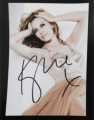KYLIE MINOGUE HAND SIGNED PROMO CARD 2010