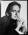 MICHAEL DOUGLAS ACTOR HAND SIGNED BIRO GLOSSY PHOTO