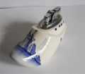 DUTCH CLOG CERAMIC HAND PAINTED TABLE LIGHTER