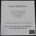 CERYS MATTHEWS OPEN ROAD 5 TRACK PROMO ACETATE 2006 ROUGH TRADE NO CODE