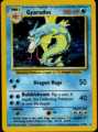POKEMON GYRADOS 6/102 HOLO BASE SET 3rd PRINT