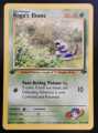 POKEMON KOGA'S EKANS 77/132 REGULAR 1st EDITION GYM CHALLENGE 2000 WIZARDS MP