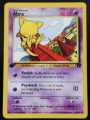 POKEMON ABRA 49/82 REGULAR 1st EDITION TEAM ROCKET 2000 WIZARDS LP