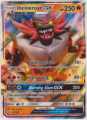 POKEMON INCINEROAR GX 27/149 HOLO ULTRA RARE SUN & MOON