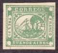 Buenos Aires SGP4 1858 3 Peso 4 Margin M/M