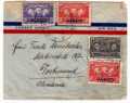 ECUADOR 1935 COVER TO DORTMUND GERMANY AEREO O/P
