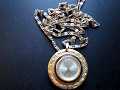 1950's Jowissa Ladies Pendent Watch With Chain